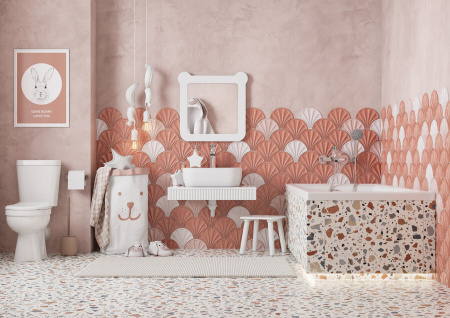 Детское зеркало Акватон Каспер 1A283402CRE20 мишка фото