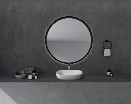 Накладная раковина Abber Stein AS2620 60x40 белая матовая фото