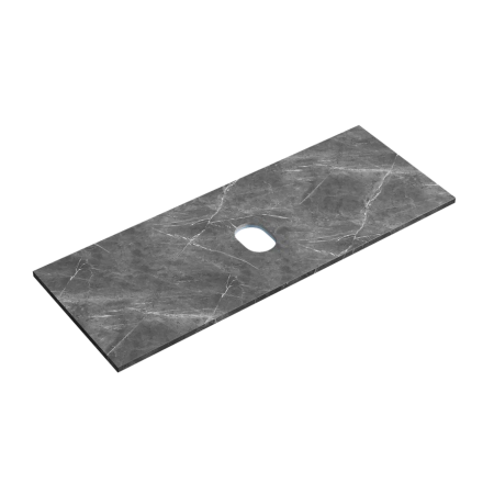 Столешница без отверстия под смеситель Sancos TT120A1 120 см, black sky фото