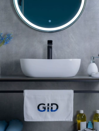 Накладная раковина Gid Luxe Line  D1333 45,5х32 фото