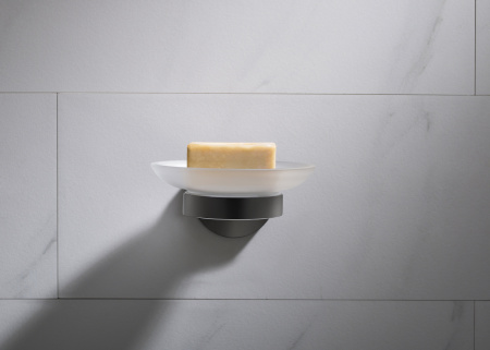 Мыльница Timo Saona 13021/18 черное золото фото