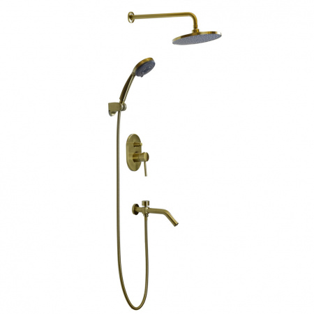 Душевая система скрытого монтажа Bronze de Luxe Scandi 9010BR фото