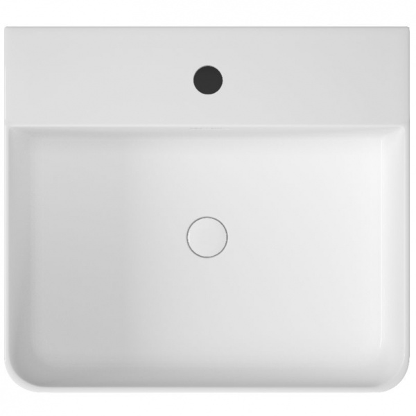 Накладная раковина с донным клапаном OWL 1975 Vinkel OWLB191001 46x42 фото