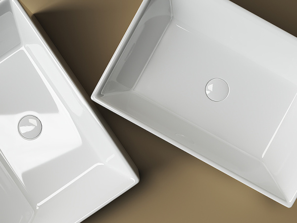 Раковина-чаша Ceramica Nova Element 59 CN5013 Белая фото