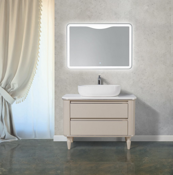 Тумба под раковину со столешницей BelBagno Radice BB1000 RC/TO фото