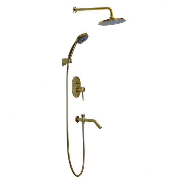 Душевая система скрытого монтажа Bronze de Luxe Scandi 9010BR фото