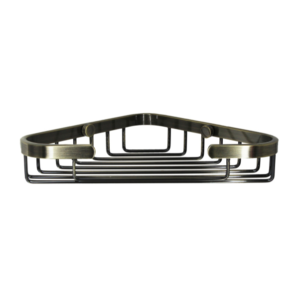 Угловая полка для ванны WasserKRAFT K-733LIGHT BRONZE светлая бронза фото