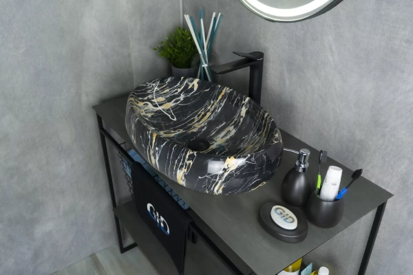 Накладная раковина GID MNC163 59х40 фото