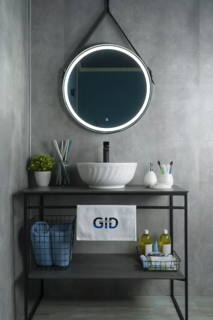 Накладная раковина GID 9074 41х41 фото