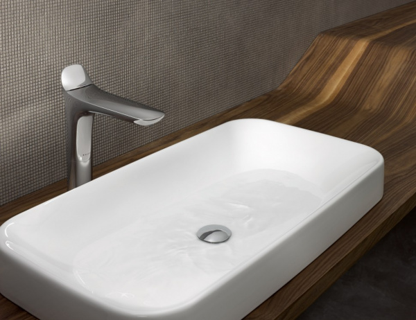 Высокий смеситель для раковины Kludi Ambienta 532980575 фото