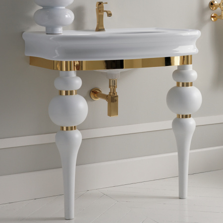 Консоль с раковиной 3SC Via Veneto VV3090GD 90 см фото