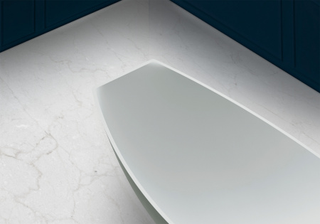 Ванна из искусственого камня Abber Stein AS9610 180x80 белая матовая фото