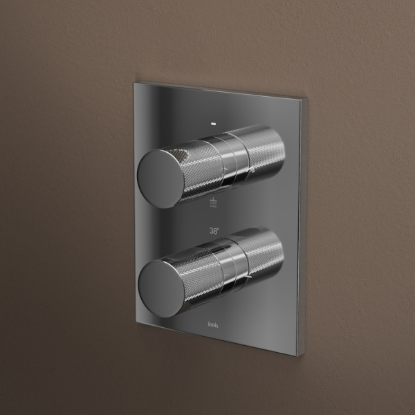 Душевая система скрытого монтажа с термостатом Iddis Duna DUNSBSTi68 хром фото