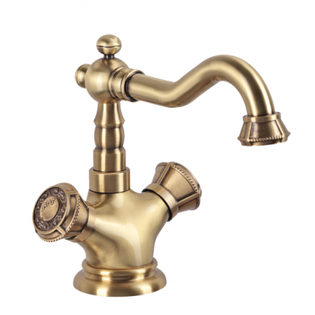 Смеситель для раковины двухвентильный Bronze de Luxe Royal 10218/1 фото