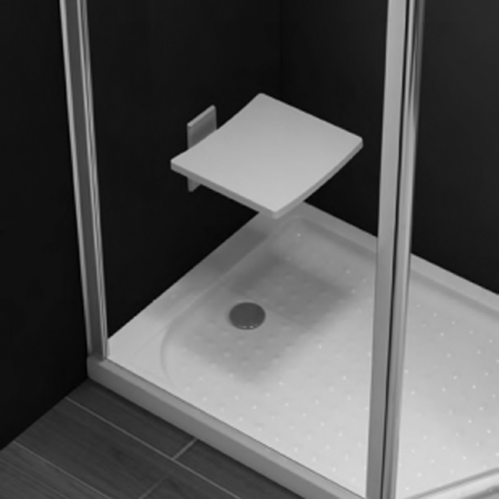 Сиденье для душа откидное BelBagno Cubo BB36A фото