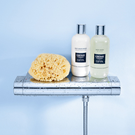 Термостат для душа Grohe Grohtherm 2000 New 34469001 с полочкой фото