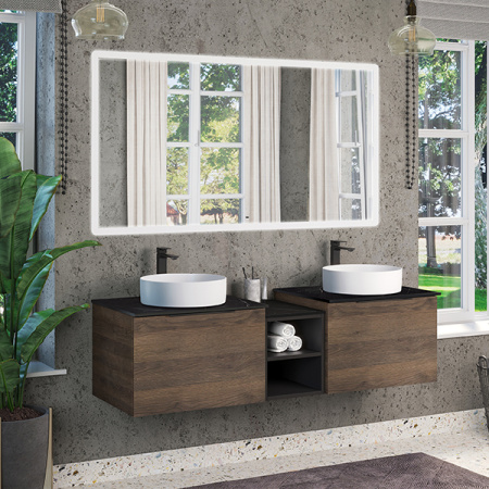 Зеркало с подсветкой Comforty Портленд-150 00-00013794 150x80 фото