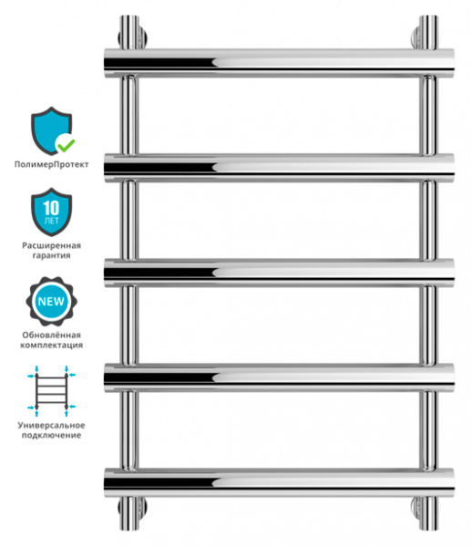 Водяной полотенцесушитель Сунержа Атлант 80х50 00-0226-8050 фото