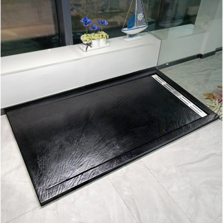 Поддон для душа Weltwasser Stone WW TRS 14080 STONE-BL 140x80 фото