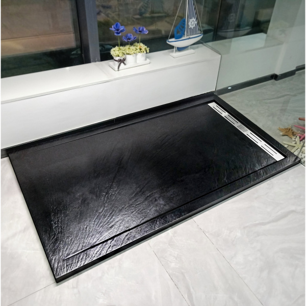 Поддон для душа Weltwasser Stone BL WW TRS 10080 STONE-BL 100x80 фото