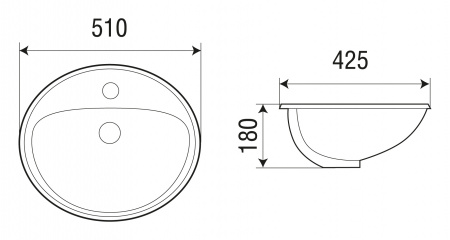 Раковина WeltWassaer Deilbach DEILBACH 6001 фото