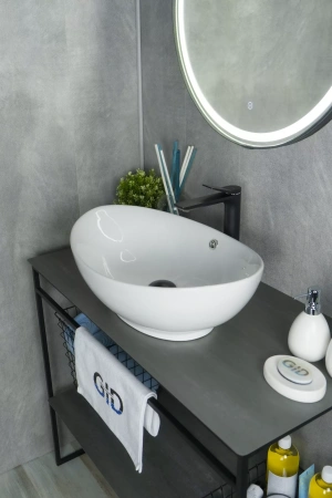 Накладная раковина GID 9019 60х37 фото