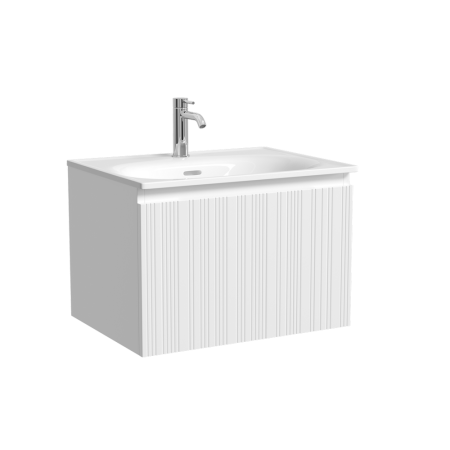 Тумба под раковину Sancos Code CD60W белая фото