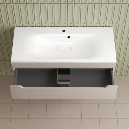 Тумба подвесная Style Line Остин 100 ЛС-00002409 крем фото