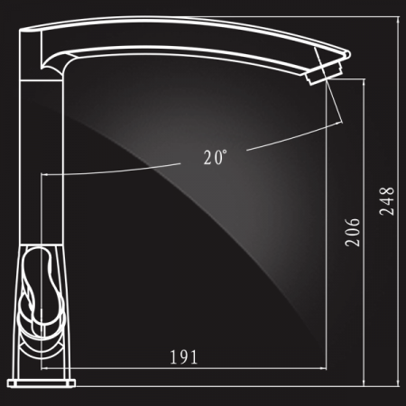Смеситель для кухни Elghansa New Wave Zeta 5907592 фото