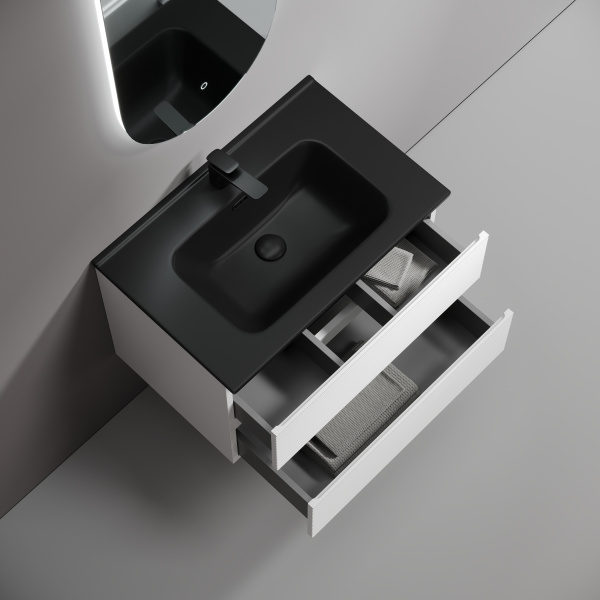 Тумба под раковину Sancos Folk FL70W белая фото