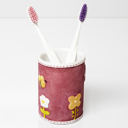 Стакан для зубных щеток WasserKRAFT Ammer K-6428 фото