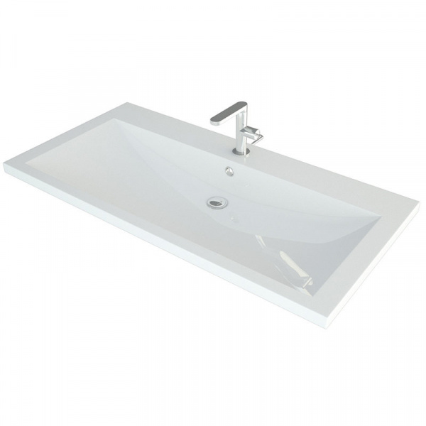 Раковина подвесная Art&Max Family AM-LAV-1000-MR-A 100 см фото