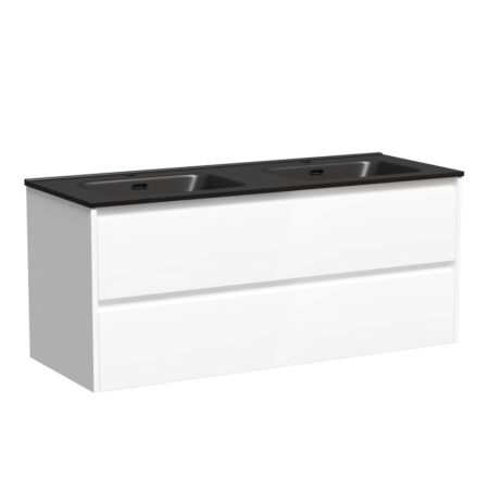 Тумба под раковину Sancos Libra LB120-2W белая фото