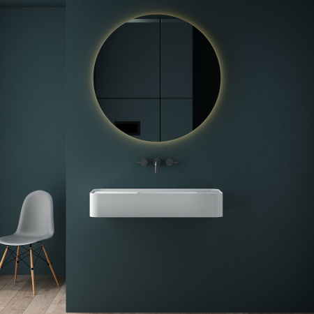 Раковина Vincea Solid Surface VWB-6S480MW 80x40 белая матовая фото