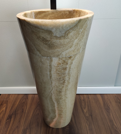 Раковина напольная из оникса Sunset ON-01352 (45*45*90) фото