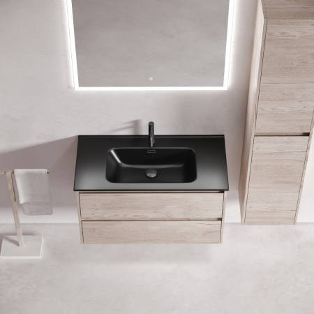 Тумба под раковину Sancos Libra LB90EG дуб галифакс натуральный фото