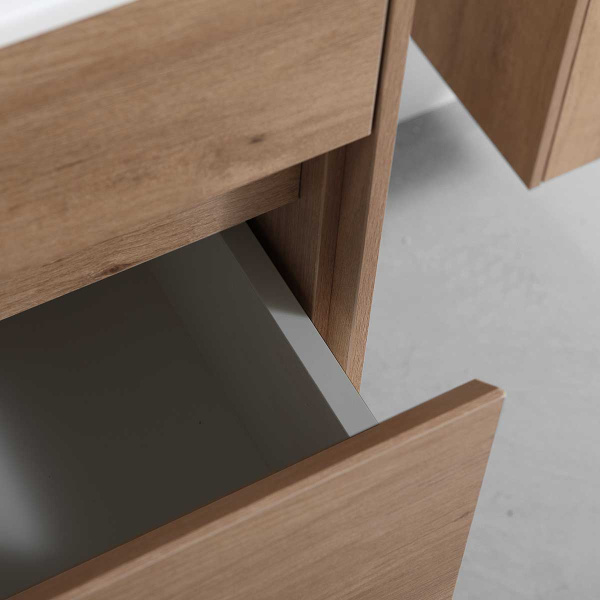 Тумба под раковину Vincea Chiara VMC-2C800NO N.Oak 80 см фото