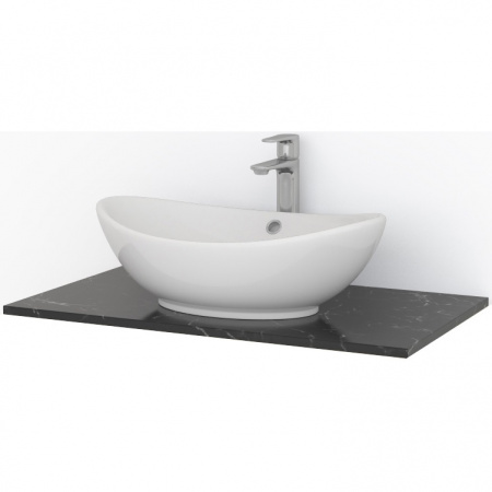 Столешница Kaksa Бруклин 004592 80 см черный мрамор фото