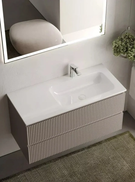 Тумба под раковину Sancos Snob R SNR100RSM Doha Soft фото