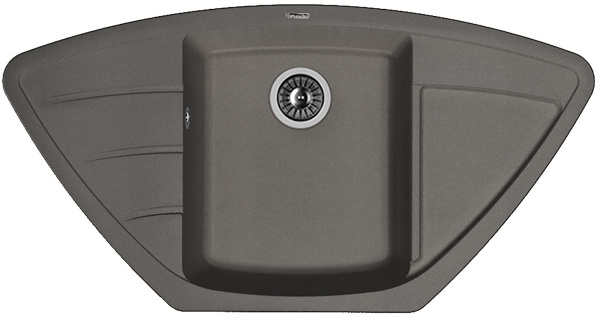 Кухонная мойка ЛИПСИ 980С Florentina 20.180.D0980 чёрный фото