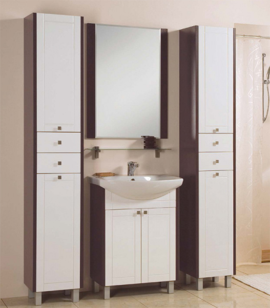 Тумба под раковину Акватон Альпина 65 1A133401AL500 венге фото