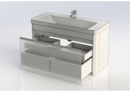 Тумба с раковиной Aquanet Вилора 105 00212584 фото