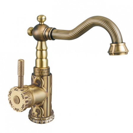 Смеситель для раковины Zorg Antic A 114U-BR фото