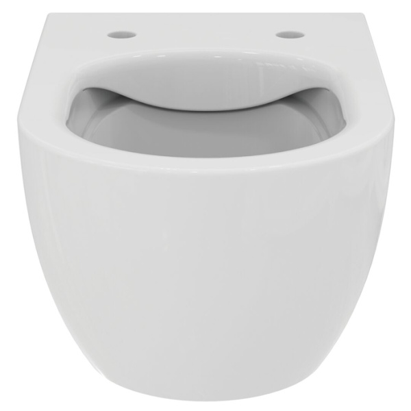 Подвесной унитаз безободковый Ideal Standard Blend Curve T465501 цвет: белый, с технологией смыва RimLS+ фото