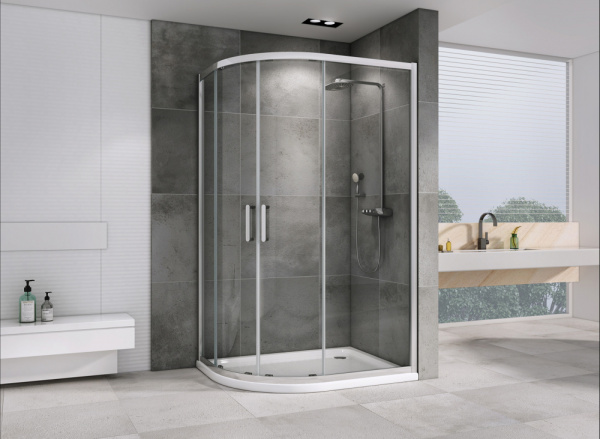 Душевой уголок ABBER Schwarzer Diamant AG01118 110x80 фото