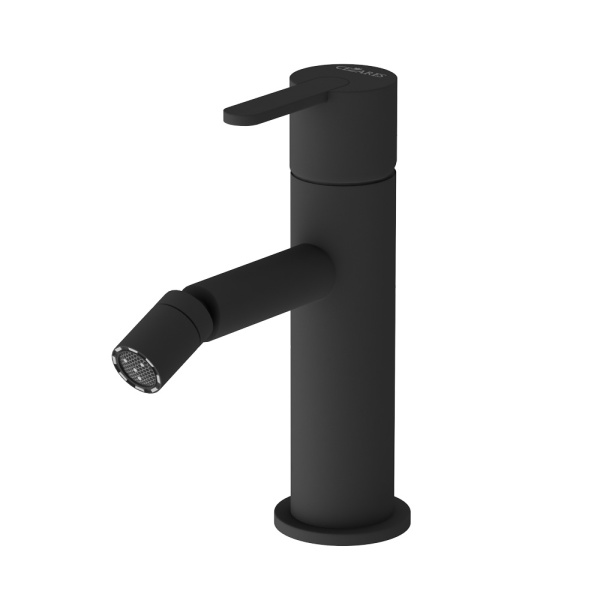 Смеситель для биде Cezares Leaf LEAF-BSM-NOP Чёрный матовый фото