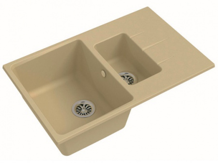 Мойка кухонная Ewigstein Gerd G- 60KF бежевый фото