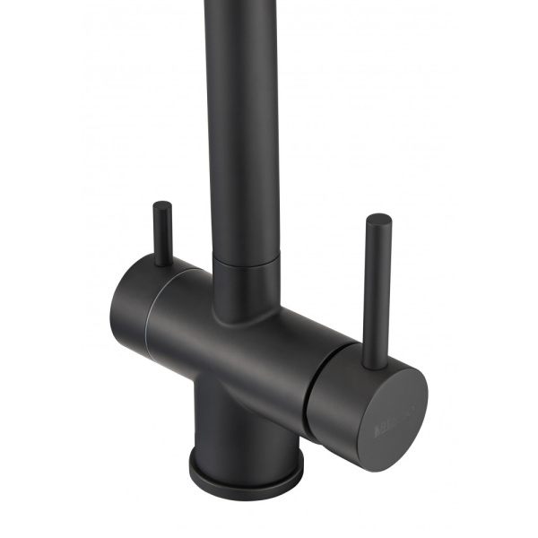 Смеситель для кухни под фильтр Milacio Ultra Almonte MCU.558.TB черный фото