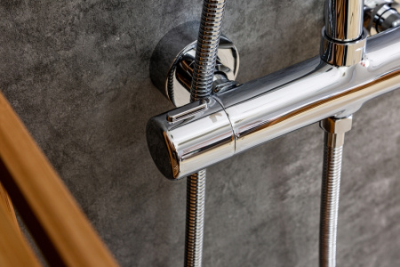 Душевая система Agger Thermo A2451200 Хром фото