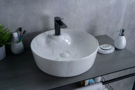 Накладная раковина GID Luxe Line D1306H012 45х45 фото